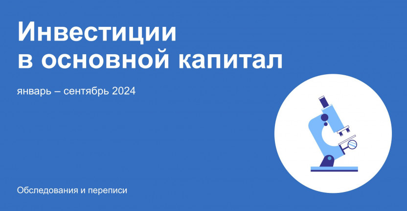 Инвестиции в основной капитал в Ульяновской области в январе-сентябре 2024 года